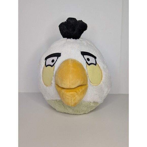 Angry Birds Matilda Plush White bird 9” 2010 Common Wealth - Picture 1 of 7